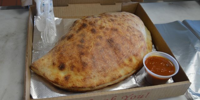 Salami & Pepperoni Calzone