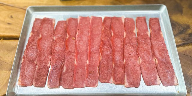 Applewood Smoked Turkey Bacon Tray