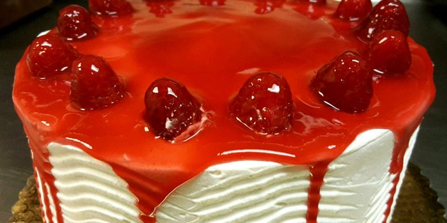 Raspberry Mousse Cake