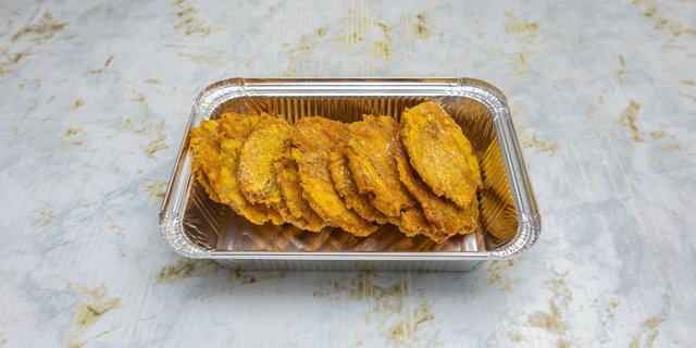 Fried Green Plantains