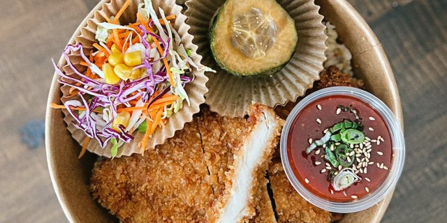 Individual Crispy Chicken Rice