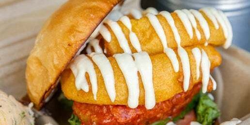 Buffalo Chick'n Burger