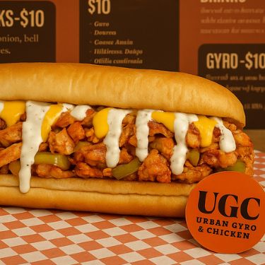 Chicken Philly Cheese Sandwich