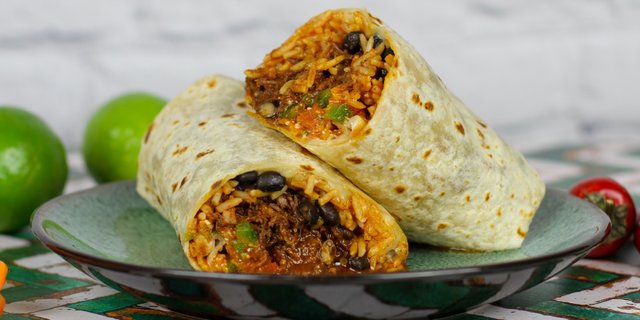 Beef Barbacoa Burrito