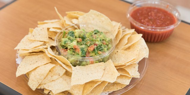 Chips, Salsa, & Guacamole Platter