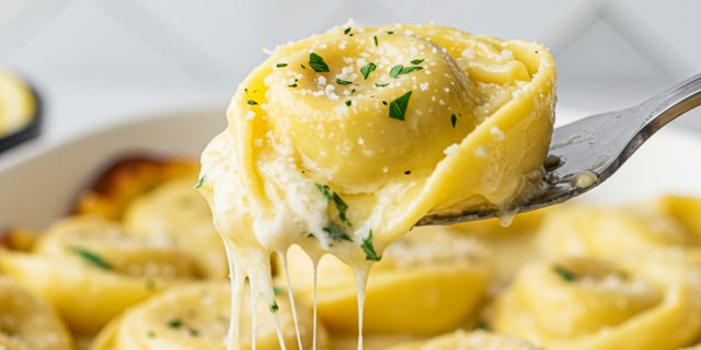 Three Cheese Tortellini & Salad ($11.50 per person)