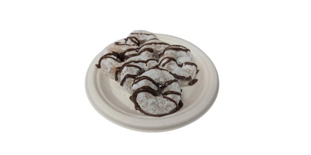GF/V Mini Powdered w/ Chocolate Drizzle