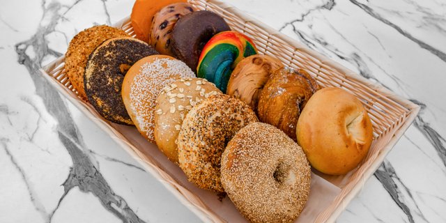 Assorted Bagels & Cream Cheese Platter