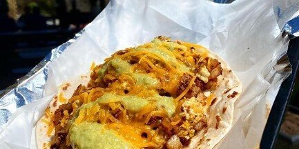 Breakfast Tacos w/ Flour Tortillas