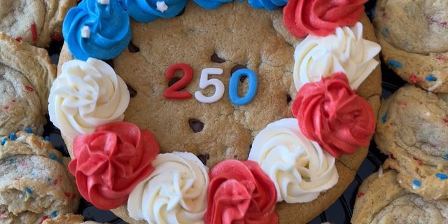 250 Years Cookie Cake