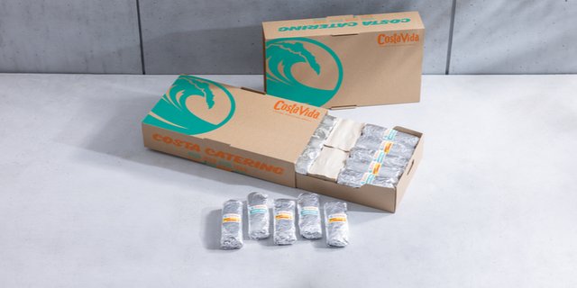 Handheld Burrito Box