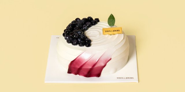 Blueberry Yogurt Cloud Cake #2