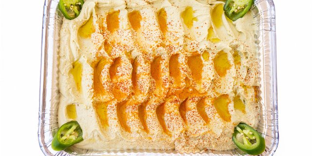 Jalapeño Hummus Tray