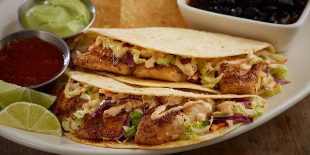 Individually Packaged Mahi-Mahi Or Shrimp Tacos