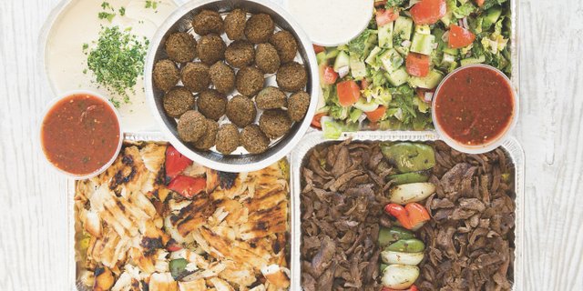 Gluten-Free Certified Halal Shawarma & Salad Package for 35