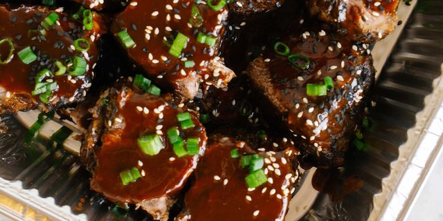 Braised Short Ribs w/ Hoisin Sauce