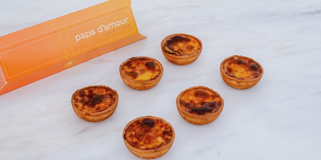 Pretzel Salt Egg Tarts (Dozen)