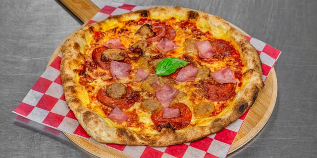 Mighty Meat Pizza