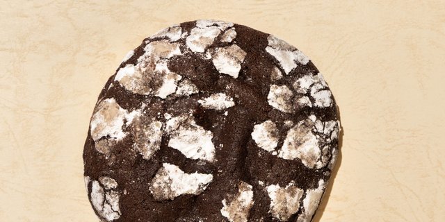Black Cocoa Crinkle Cookies