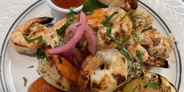 Shrimp Kabab Tray