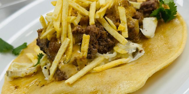 Cheeseburger Taco Plate