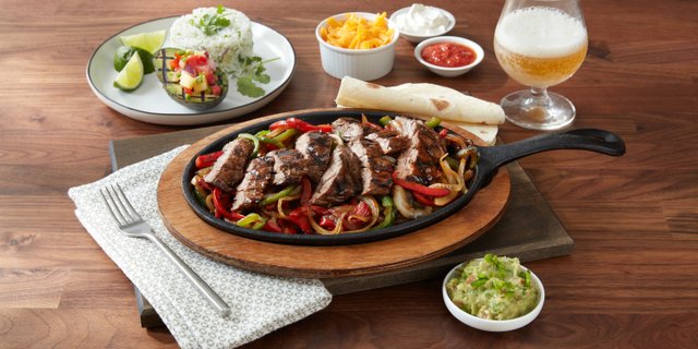 Sizzling Steak Fajitas