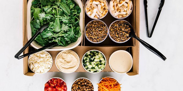Mediterranean Grain Bowl Bar