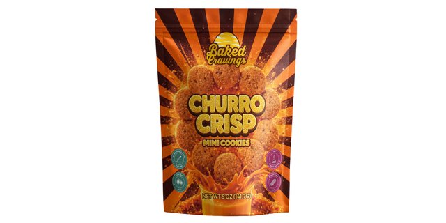 Churro Mini Crisp Cookie Bag