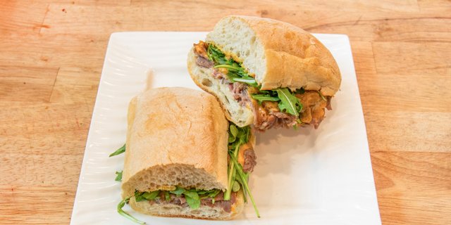Smoked Roast Beef Sandwich