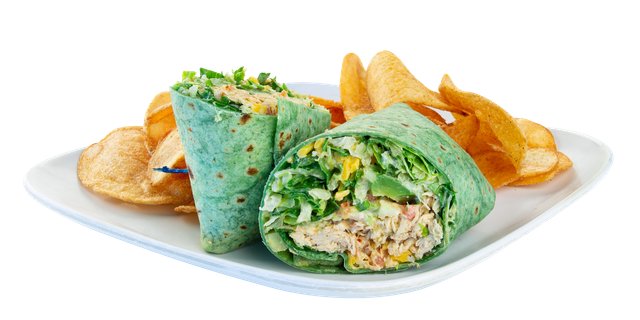 Cali Avo Chicken Wrap