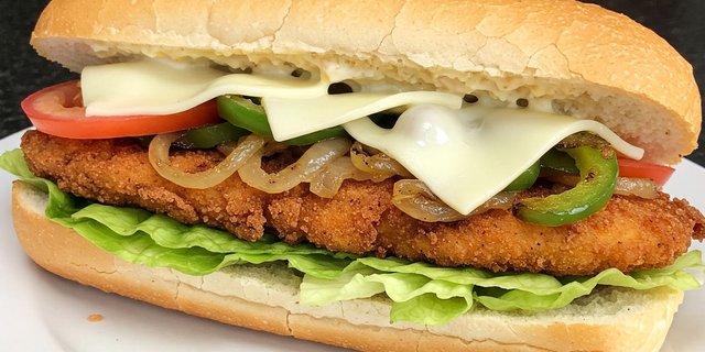 Fish Philly Sandwich