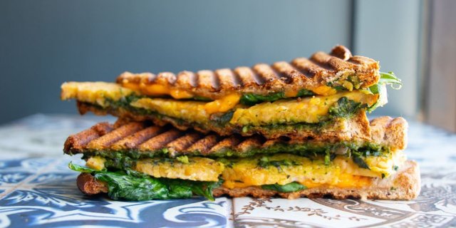 Protein Pesto Panini