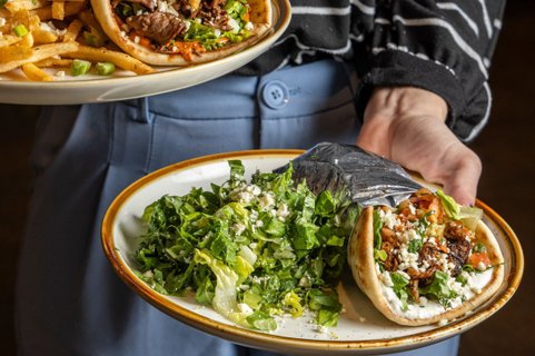 Family Style Gyro Platter
