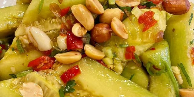 Spicy Cucumber Salad Tray