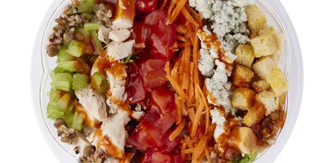 Buffalo Grains + Greens Bowl