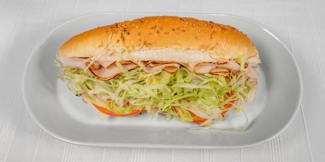8” Turkey & Swiss Sub