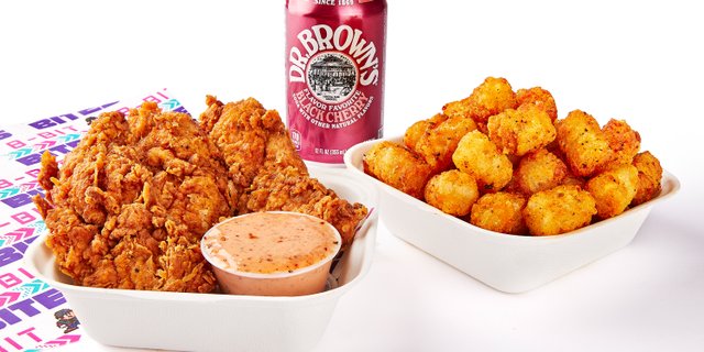 4 Boneless Wings Boxed Lunch