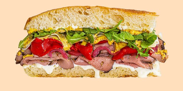 Beef & Prov Sandwich