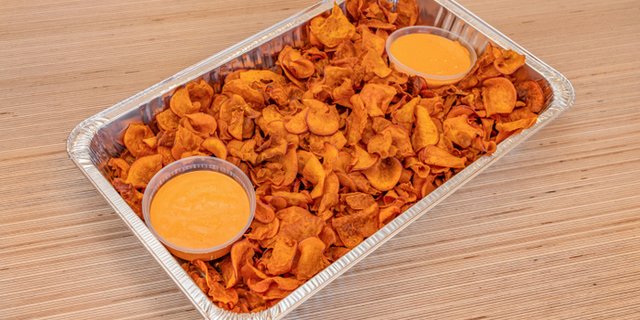 Sweet Potato Chips Tray