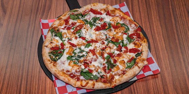 Goat Cheese Gourmet Pizza