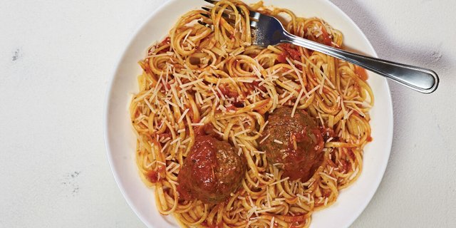 Linguini & Meatballs Lunch Box