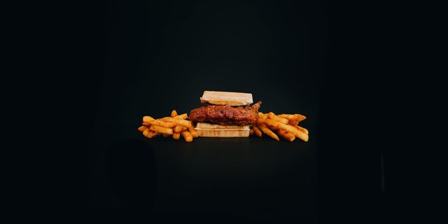 Flamin' Waffle Sandwich