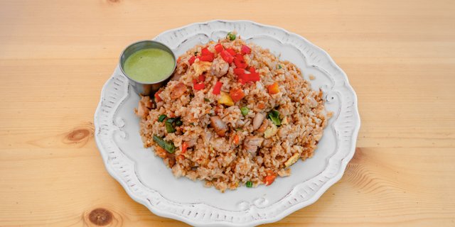 Arroz Chaufa Chicken Tray