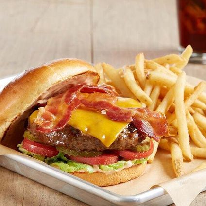 Individually Packaged Bacon Cheeseburger*