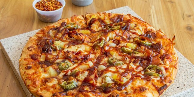 Spicy BBQ Pizza