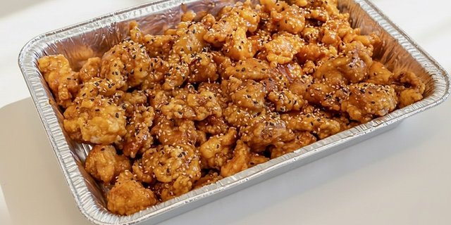 Sesame Chicken Tray