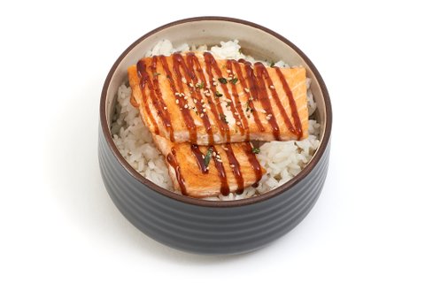Salmon Teriyaki Bowl