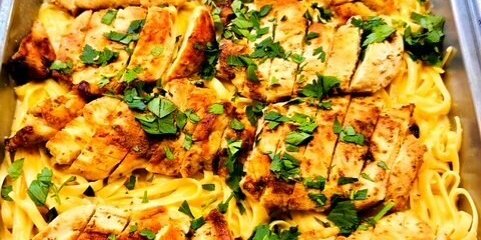 Chicken Fettuccine Alfredo