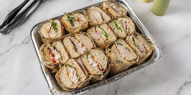 Rotisserie Chicken Sandwich Platter