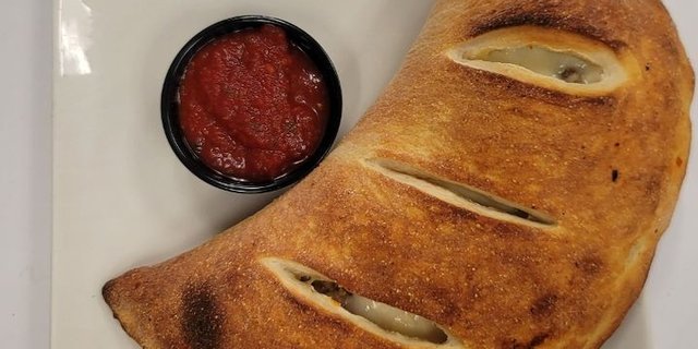 Chicken Pesto Calzone